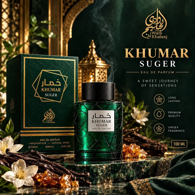 عطر ادکلن خمار شوگر وادی الخلیج 100 میل زنانه و مردانه