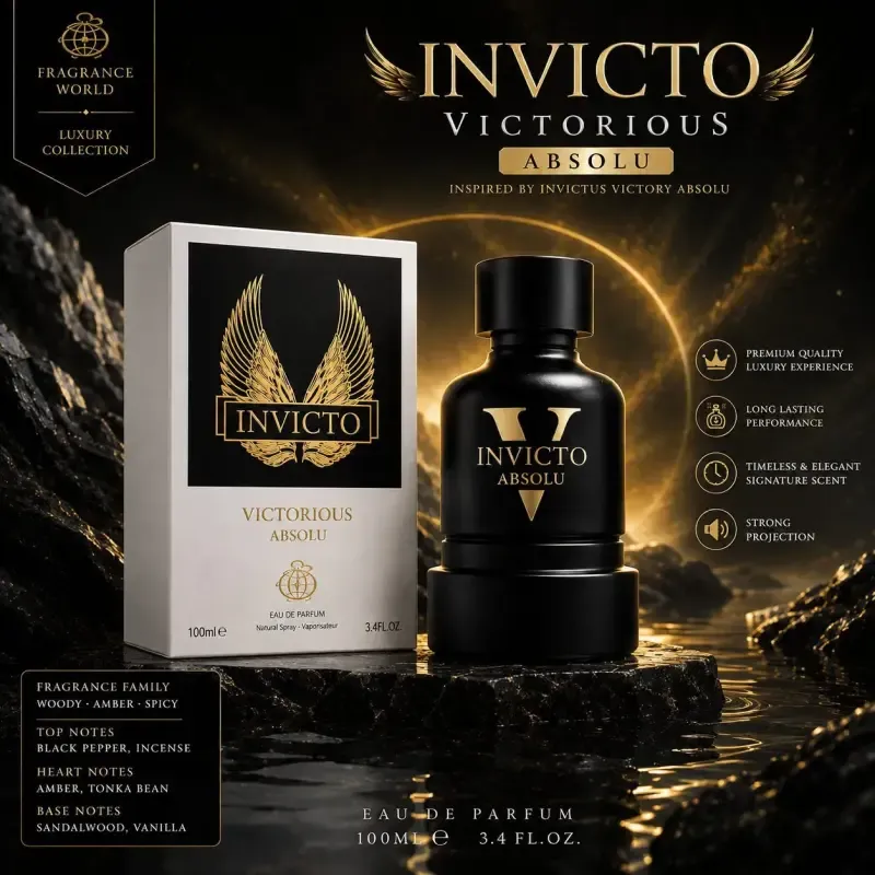 عطر ادکلن مردانه اینوکتوس ویکتوری ابسولو فرگرنس ورد 100 میل ادوپرفیوم