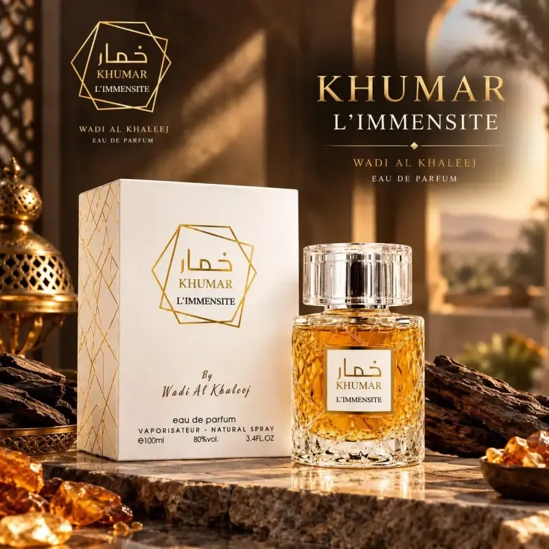 عطر ادکلن خمار ال ایمنسیته وادی الخلیج حجم 100 میل ادو پرفیوم